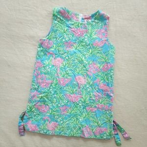 Lilly Pulitzer Dress Flamingo leaf 5t